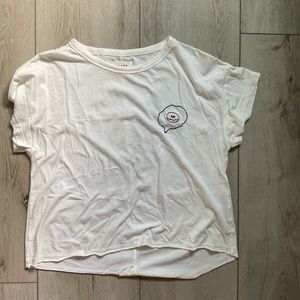 Mate the label white donut tee short sleeve size small